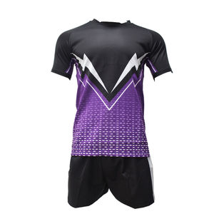 Camiseta de Rugby Gruesa Sublimada Personalizada con Pantalones Cortos, Último Diseño, Transpirable, Nuevo Conjunto de Uniforme a Precios de Mayoreo - Product Image 1