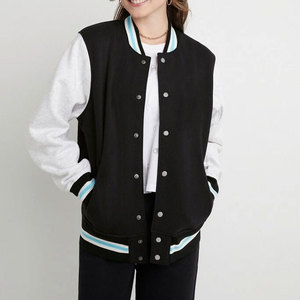 High Demanding Breathable Top Quality Women Varsity <b>Jacket</b> Hot Selling Women OEM Service Wool Fashion Varsity <b>Jacket</b> - Product Image 4