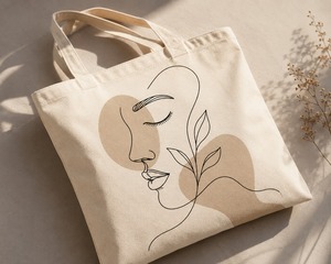 Coastal Ocean Printed <b>Jute</b> Canvas Tote <b>Bag</b> Eco Friendly <b>Large</b> Capacity Women Shoulder Handbag Reusable Marine Life Shopping - Product Image 4