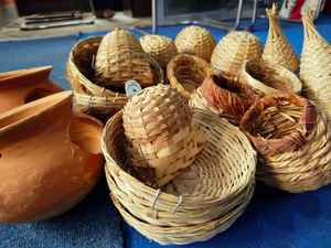 Nid d'oiseau respirant en bambou tressé à la main MTI BBN-003, prix direct usine, écologique, pour l'éclosion des oiseaux de petite et moyenne taille - Product Image 6