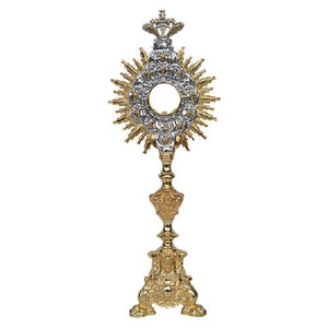 Relicario Tradicional de Latón, Monstrario Redondo con Acabado Dorado, Decoración de Mesa para el Hogar, Uso en Sala de Estar, Diseño Duradero con Metal - Product Image 3