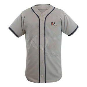 Uniforme de baseball pour hommes de haute qualité, personnalisé, respirant, léger, durable, 100% polyester, pantalon en jersey, imprimé par transfert thermique - Product Image 3