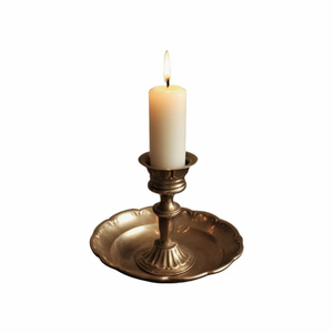 Abstract Gold Tone <b>Brass</b> Curved Candle Holder Premium Metal Art Taper <b>Candlestick</b> For Luxury Home Table Decor Centerpiece - Product Image 6