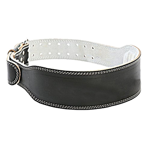 Genuine Leather Gym Training <b>Belt</b> with Steel Buckle Durable Weightlifting Waist Support for Professional Bodybuilding - Product Image 6