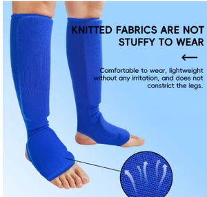 Parastinchi Blu in EVA con Chiusura a Strappo, Protezione Leggera per Adulti, Uso Calcistico, Protezioni per Stinchi e Piedi, Parastinchi e Protezioni per Polpacci - Product Image 5
