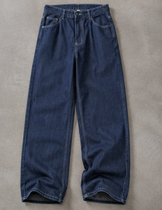 Pantalones de mezclilla Vintage para hombre APO, pantalones vaqueros informales de pierna recta holgados de moda de calle americana de verano sofisticados - Product Image 4
