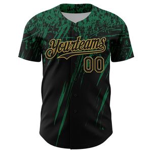 Maillot de baseball personnalisé pour équipe, antibactérien, entièrement boutonné, manches courtes, 100 % coton biologique, col en V, unisexe, printemps/été/hiver, devant - Product Image 2