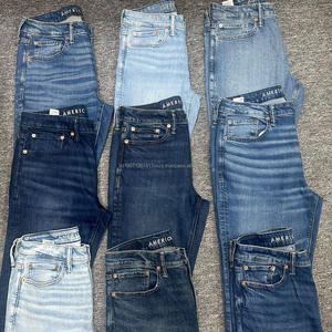 กางเกงยีนส์เดนิมผู้ชายทรงจ็อกเกอร์ รุ่น WQK003 ราคา 5.8 ดอลลาร์ ไซส์ 29-36 ไซส์ใหญ่พิเศษ ความยาวปกติ สีน้ำเงิน แฟชั่นใหม่ มีสินค้าพร้อมส่ง - Product Image 3