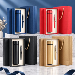 Set de Regalo Ejecutivo con Logotipo Personalizado: Botella Térmica + Cuaderno con Impresión UV, Kit de Bienvenida para Empleados, MOQ Bajo - Product Image 5