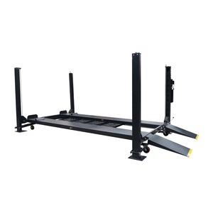 Equipo elevador de autos de alta resistencia con capacidad nominal de cuatro toneladas, adecuado para uso industrial y comercial en garajes. - Product Image 1