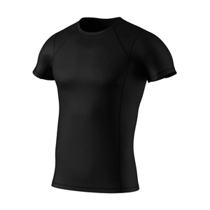 Camisetas de Compresión de Primera Calidad a Bajo Precio, Corte Holgado, Camiseta de Compresión de Manga Corta para Hombre, Verano - Product Image 1