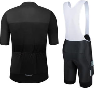 Ensemble de maillot de cyclisme pour hommes personnalisé OEM ODM, séchage rapide, respirant, en maille, tenue de cyclisme performante, maillot et short de vélo - Product Image 2