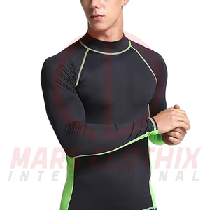 Customized Sublimation Print Rash Guard <b>For</b> <b>Men</b> Hot Sale Product Custom Made <b>Men</b> <b>Compression</b> <b>Shirt</b> In Wholesale rate - Product Image 4
