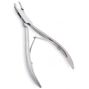 Coupe-cuticules incurvé en acier inoxydable antidérapant, à large ouverture, emballage personnalisé, outil à ongles le plus vendu - Product Image 5