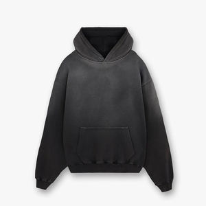 Hoodie Streetwear Homme Oversize à Faible MOQ, Hoodie Épais, Marque Privée - Product Image 3