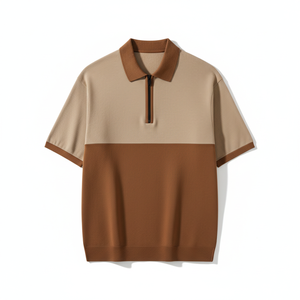 Embroidery logo Polo t Shirt <b>Men</b> Custom Printed Plain Golf Polo Cotton Sleeve Casual Zipper DesignBreathable Polo Shirt for <b>Men</b> - Product Image 1