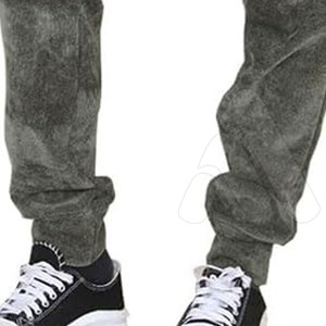 Conjunto Deportivo de 2 Piezas para Mujer, Invierno, Lavado Ácido, Diseño Sólido, Sudadera con Capucha, Pantalones Deportivos, Casual, Transpirable, Ecológico, 100% Algodón - Product Image 4