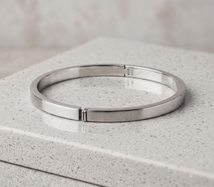 Vintage IGI Certified Solid 925 Sterling Silver Cuff Bracelets <b>Bangle</b> Jewelry for Wholesale Wedding Anniversary Party Gifts - Product Image 1