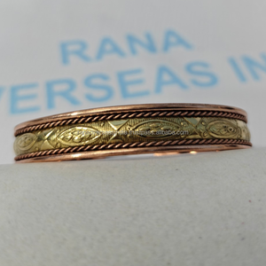 Pulsera de Terapia Magnética de Cobre Puro - Alivio Natural para el Dolor de Manos, Reumatismo y Mejor Sueño, Diseño de Brazalete Ajustable - Product Image 2