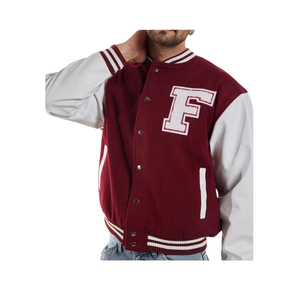 Wholesale Oversized <b>Yellow</b> Front Custom Logo Windproof Embroidered Motorcycle Jacket Men Autumn - Product Image 4