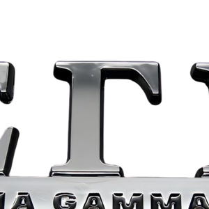 Emblema Cromado para Auto Sigma Gamma Rho, Calcomanía Metálica con Letras Griegas, Accesorio Elegante para Vehículo - Product Image 6