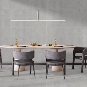 Azulejos de Porcelana Rústicos Tallados de Lujo para Pisos y Paredes 600x1200mm, Superficie Premium para Vestíbulos de Hotel, Interiores Corporativos de Alta Gama - Product Image 3