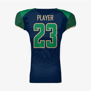 Maillot de football américain pour homme, coupe confortable, tissu à séchage rapide, pour l'entraînement et les matchs. - Product Image 3