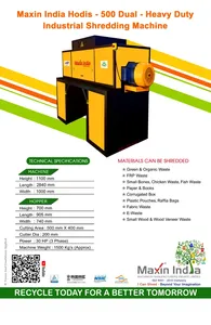Most Selling E-waste Shredder Automatic Mobile Phone <b>Batteries</b> Shredder Machine 300 - 500 Kg's/Hr Capacity for Export Sale - Product Image 4
