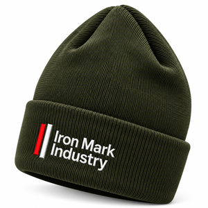 Iron Mark Industry <b>Beanie</b> Hat Unisex Adult Knit Winter Cap 100% <b>Wool</b> Breathable Waterproof Casual Outdoor Wear 58-60CM Stretch - Product Image 2