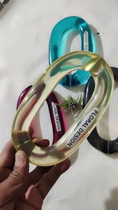 Eslabones de Cadena de Resina Epoxi Transparente para Colgar en la Pared, para Proyectos Personalizados - Product Image 4