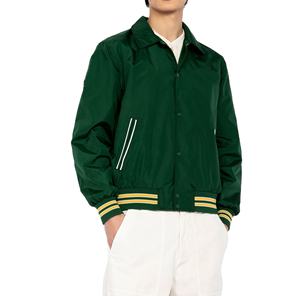 Top Trending Hot OEM Plain Stylish Venta caliente Transpirable Satén Béisbol Varsity Jacket Premium Quality Varsity Jacket para hombres - Product Image 1