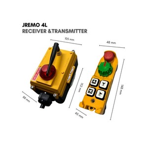 Control Remoto Industrial por Radio con Potenciómetro para Camiones con Escalera y Agricultura Inteligente, AC/DC, JEICO JREMO 4L Hecho en Corea JREMO - Product Image 5