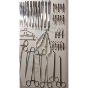 Juego de Instrumentos Profesionales para Cirugía Vascular, Juego de Instrumentos Quirúrgicos Vasculares de Acero Inoxidable para Hospitales - Product Image 4