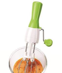 เครื่องปั่นมือถือสำหรับตีผสม ปั่นละเอียด ตีไข่ ลาสซี เนย นม หลากสี แบบใช้มือ - Product Image 4