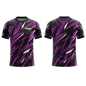 Custom Printed Full Sublimation Breathable T-Shirt for Promotional Wear | <b>Men</b> Women Adults Sizes | Lightweight Quick Dry Short - Product Image 3