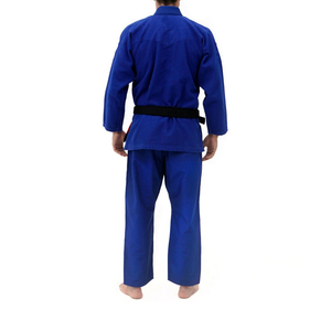 Kimono de judo bleu pour homme, 100 % coton, coupe classique, tenue d'arts martiaux durable, taille adulte, Kimono de judo vert unisexe taille adulte coupe classique - Product Image 3