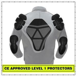 Blouson en cuir grande taille pour homme, haute qualité, nouvelle collection, coupe-vent, fermeture éclair, respirant, pour moto et course automobile - Product Image 5
