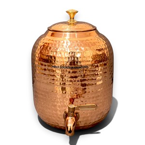 Serveur à eau en cuivre de luxe de la marque Indian exports international (CUivre pur certifié) - Product Image 1