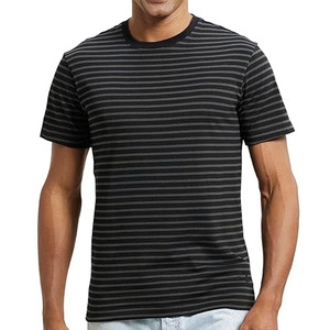 Camisetas Lisas de Alta Calidad para Hombre al por Mayor, Personalizadas, de Poliéster y Algodón, Corte Regular, Transpirables, Ecológicas, Cuello Redondo, Casuales, de Verano - Product Image 3