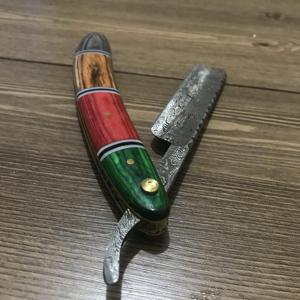 RSI NL-4 Barber Shaving <b>Razor</b> with Wood Handle Stainless Steel Blade Non-Disposable for <b>Men</b> - Product Image 3