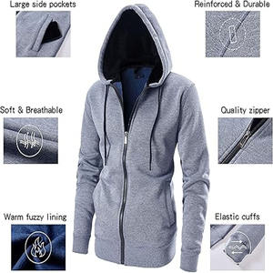 High Quality Custom Zip Zipper <b>Hoodie</b> Manufacturer <b>Mens</b> 100% Cotton Boxy Zip <b>Hoodie</b> Zip Up Hoodies uploaded by Dress Sports - Product Image 5