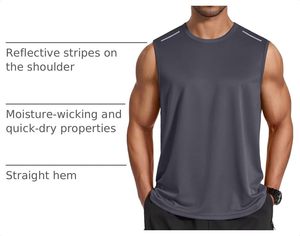 Camiseta sin mangas de doble capa para hombre, moderna, cómoda, de mezcla de algodón, chaleco informal prémium, ropa de verano al por mayor - Product Image 5