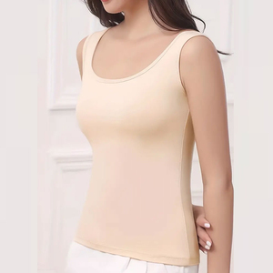 Débardeurs pour femmes à prix abordable, coupe ajustée, unis, avec logo personnalisé, sans manches, respirants, grandes tailles, pour l'entraînement - Product Image 2