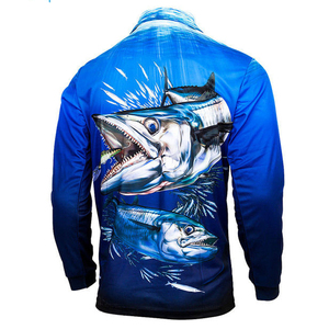 Último Diseño, Camisetas de Pesca Sublimadas Personalizadas, Camisetas Polo de Moda, Camisetas Polo de Pesca Sublimadas de Manga Larga para Hombre - Product Image 5