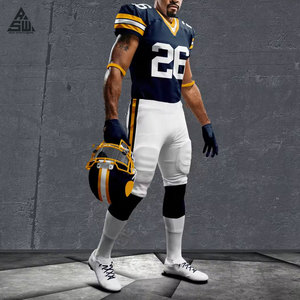 Uniformes de Entrenamiento de Fútbol Americano Personalizados para Equipos, Tallas Grandes, Tela Ecológica de Alta Calidad - Product Image 4