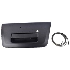Maniglia del portellone posteriore in ABS con finitura cromata per Nissan Frontier 4 porte 4.0L V6 GAS DOHC 2005-2013, nuova, colore nero - Product Image 3