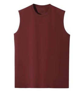 OEM Mens Sports Training Tank Stretch Cotton Tank for Activewear Apparel Supplier - Product Image 4