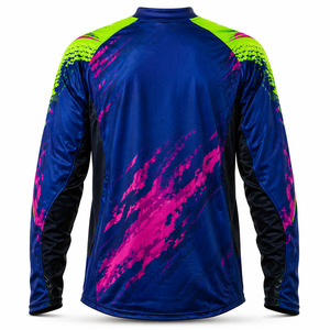 เสื้อเจอร์ซีย์เพนท์บอลสีพื้นแบบสั่งทำคุณภาพดีที่สุด แขนยาว น้ำหนักเบา ผลิตจากวัสดุโพลีเอสเตอร์ สำหรับเกมยิงปืนกลางแจ้ง - Product Image 3