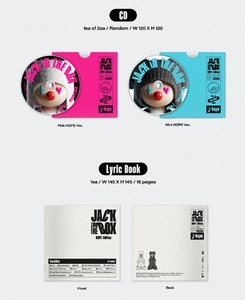 J-HOPE (BTS) - JACK IN THE BOX [HOPE EDITION] CD Original Oficial con Fotocard Aleatoria, Tarjeta Postal y Paquete de Pegatinas - Product Image 3