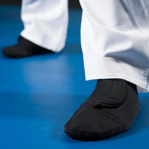 ZARSAH EXPORTS Calcetines Negros Unisex de Malla para Entrenamiento de Kung Fu, Transpirables, Antideslizantes, para Artes Marciales, GEN 3, Nailon, 3cm - Product Image 5